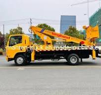 Caminhão Plataforma de Trabalho Aéreo com Braço Telescópico ...