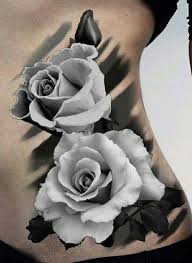 Black And White Realism Tattoo 33 Ideas Realistic Rose Tattoo Black And White Half Sleeves Beautiful 67 Freehomeideas Com White Rose Tattoos White Tattoo Realistic Rose Tattoo