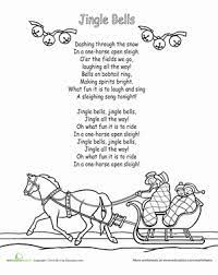 Get one horse open sleigh coloring page for free in hd resolution. Color The Carol Jingle Bells Worksheet Education Com
