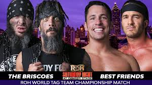 The wizard (cassie) and trinity tomorrow (taco tuesday) are the current wwe women's tag team champions, and they're taking the world by storm. Best Friends Get Roh World Tag Title Shot Against Briscoes In Atlanta Roh Wrestling