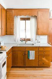 The goal is to put the spotlight on this amazing style which is the. Our Budget Friendly Mid Century Kitchen Makeover Vintage Kitchen Cabinets Natural Wood Kitchen Cabinets Refacing Kitchen Cabinets