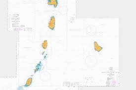 Saint Lucia To Grenada And Barbados Marine Chart