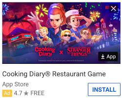 Are you looking for help with store and customization for cooking diary? Cooking Diary Has Some Of The Most Annoying Ads I Have Seen Shittymobilegameads