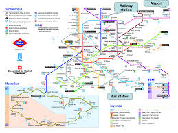 Metro de madrid and metro ligero ticket machines. Image Result For Madrid Train Map Madrid Metro Metro Map Subway Map