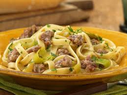 Barilla Fettuccine With Italian Sausage In A Creamy White Wine Sauce Recipe White Sauce Recipes Italian Sausage Italian Recipes Authentic