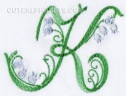 Lily Of The Valley Font Exclusive Cute Alphabets Embroidery Fonts Monogram Embroidery Letters Cute Alphabet Embroidery Letters