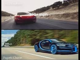 Tesla Roadster Vs Bugatti Chiron The Race Is On Howtovideo Info