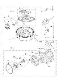 Kitchen aid dishwasher parts kitchen and decor. Kitchenaid Kudp01ilbl7 Dishwasher Parts Sears Partsdirect