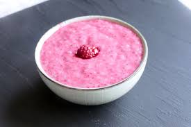 Douceur De Chia A La Framboise Sb N Devient La Ferme D Alice Food Desserts Yummy Food