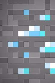 A basic style minecraft wallpaper that makes your desktop look like a cave wall with a nice little cluster of; Mineral De Diamantes Iphone Minecraft Minecraft Fondo De Pantalla Para Iphone 640x960 Wallpapertip