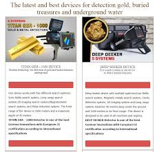 This short list of great metal detectors for under $1000 is a good example of how competitive the industry is. Titan Ger 1000 Radar System Metal Detector Gold Detector Facebook