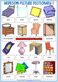 Bedroom Esl Printable Picture Dictionary For Kids Learning English For Kids Dictionary For Kids Kids English