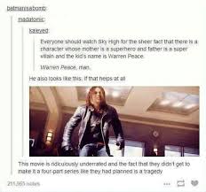 Also He S Fluent In Mandarin Works In A Chinese Restaurant As A Server God Knows That Takes A Lot Of Patience So I Under Sky High Movie Sky High Tumblr Funny