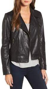 Women S Halogen Leather Moto Jacket On Sale For 229 90 During The 2017 Nsale From Jul Leather Jacket Style Leather Jacket Women Fashion Leather Jackets Women