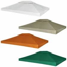 Pavillon rivoli 3x4 meter ecru stahl grau plane pvc beschichtet gartenpavillon betty 5 durchmesser ca 615 cm pavillon Vidaxl Pavillon Abdeckung 310 G M 3x4 M Ersatzdach Plane Dach Mehrere Auswahl Eur 63 99 Picclick De