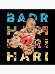 How much of badr hari's work have you seen? Badr Hari Badr Posters Redbubble