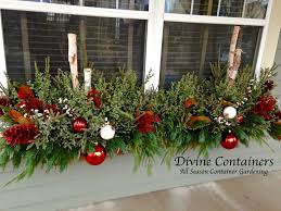Winter Window Box Christmas Window Boxes Winter Window Boxes Outdoor Christmas Decorations