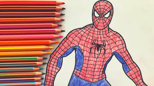 Incurajam coloratul planselor offline si te rugam sa printezi o plansa de colorat si sa dai frau liber imaginatiei copiilor. Personaje Din Desene Animate De Colorat Colorez Pe Spiderman Youtube