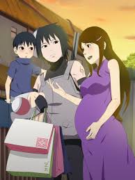 Commission Sasuke Oc Misha And Chika Anime Naruto Anime Family Sasuke