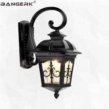 European Outdoor Wall Sconce Lighting Ip65 Waterproof Led Wall Lamp Lights Garden Antirust Die Casting Aluminum Glass Fixtures Led Outdoor Wall Lamps Aliexpress
