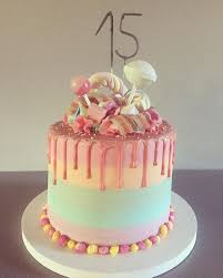 Pretty In Pink Why Not Customise Your Rainbow Cake With A Drip In The Colour Of Your Choice Pinkcake Birt Rainbow Birthday Cake Cake Novelty Birthday Cakes