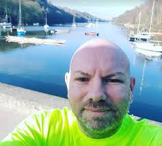 Rich is Ready, Set, Go... Our Crewe Audi parts manager, Richard Platt, has  his running shoes at the ready, hair tied back (oh wait), and is all set to  complete the formidable