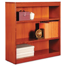 Kitchens with cherry wood cabinets are perfect kitchens with cherry wood cabinets offer a warm and luxurious look and match well with a variety of different countertop materials and finishes. Alera Square Corner Wood Bookcase Three Shelf 35 5 8 X 11 3 4 X 36 Medium Cherry Bcs33636mc Target