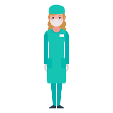 Flat Nurse Character Png Image Download As Svg Vector Eps Or Psd Get Flat Nurse Character Transparent Icon For Yo Nurse Character Free Infographic Templates