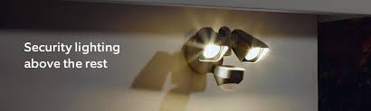 Amazon Com Ring Smart Lighting Floodlight Wired Outdoor Motion Sensor Security Light Black Starter Kit Amazon Devices