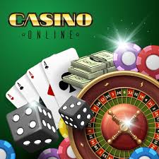 Online casino gambling vector background | Premium Vector
