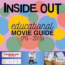 Inside Out Movie Guide Questions Worksheet Pg 2015 Movie Guide This Or That Questions Movie Lesson Plans