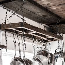 Plus, i like this pot rack better than the $300.00 ones that we almost bought. Diy Pot Rack Ideas