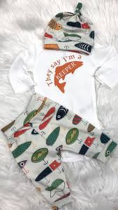 They Say I M A Keeper Baby Outfit Camo Baby Stuff Hunting Baby Baby Fish