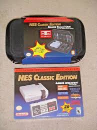 Su nombre oficial es nintendo classic edition, aunque también se le denomina nes mini o nintendo classic mini. Nintendo Entertainment System Nes Classic Edition W R D S Deluxe Travel Case Nes Classic Nintendo Classic