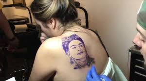 The meaning of other people's tattoos and their choices to get them will always be a fascinating topic. World Famous Frida Kahlo Tattoo Timelapse Youtube