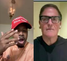 Mark Cuban I'm sick of you and your crying. Leave Donald Trump and Elon  Alone. Get this message to Cuban! Pass it around until it reaches him.