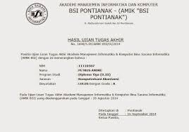 Semester 3 adalah semester yang masih. Download Contoh Tugas Akhir Bina Sarana Informatika