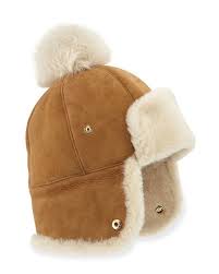 Ugg Shearling Fur Heritage Flap Hat Ugg Hats Flap Hat Uggs