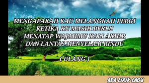Check spelling or type a new query. Ada Lirik Lagu