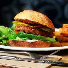 Do You Think Thats Beef Youre Eating Beyond Beef Burger Hits The Menu Friday At The Butchers Son Its Good