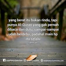 Pin Oleh Sua Dana Di Quotes Islami Quran Membaca Iman