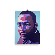 Martin Luther King Jr. Poster Print