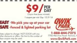Pin By Qwik Park On Detroit Airport Parking Rates Airport Parking Detroit Airport Qwik