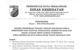 Dari hasil pelaksanaan monitoring dan evaluasi pelaksanaan kesehatan dan keselamatan kerja, ditemukan tempat usaha tidak disertai sarana dan prasarana kesehatan dan documents similar to laporan perjalanan dinas kesehatan kerja. Daftar Pengumuman Dinas Kesehatan Kota Pekalongan Website Resmi Dinas Kesehatan Kota Pekalongan Dinkes