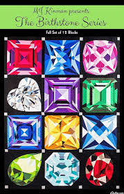 The Birthstone Series Full Set Pattern By Mj Kinman From Equilter Com Paper Pieced Quilt Patterns Paper Piecing Quilts Art Quilts