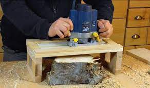 Plane Wood Using A Router And A Straight Bit Planning Surfacing Burl Or Curly Wood Ca Beginner Woodworking Projects Woodworking Projects Woodworking Plans Diy