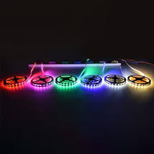60 Lights Ribbon Light Flexible 16ft Multi Color Led Light Strip For Patio Backyard Beautifulhalo Com