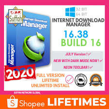 Best website to download internet download manager for your device, with reviews and news. Suffah Network Idm Internet Download Manager 6 38 Build 2 August 2020 Licensed Lifetime Full Version Shopee Malaysia