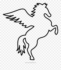We provide coloring pages, coloring books, coloring games, paintings, and coloring page instructions here. Pegasus Coloring Page Clipart 3126724 Pinclipart