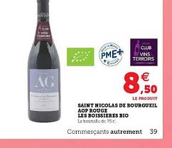 Une tornade à saint nicolas de bourgueil avec d'énormes dégâts !!! Offre Saint Nicolas De Bourgueil Aop Rouge Les Boissieres Bio Chez Hyper U
